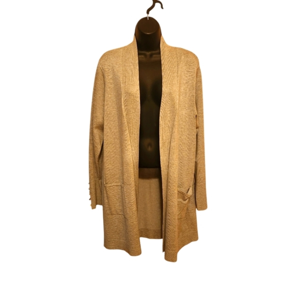 Open Front Long Cardigan, Size 1X, Never worn.
